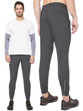 Lululemon Surge Jogger Pant 29" Men's XS Obsidian Gray Running Active Athletic